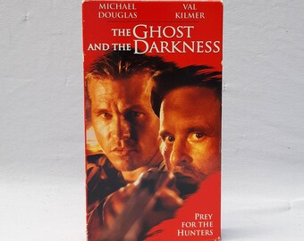 The Ghost and the Darkness (1996) VHS. Val Kilmer Michael Douglas.