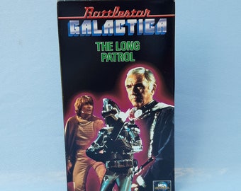 Battlestar Galactica VHS. The Long Patrol (1978). MCA Home Video, 1991.