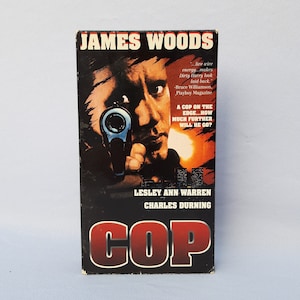 Cop (1988) VHS. James Woods. Sterling Entertainment, 1992.