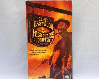 High Plains Drifter (1973) VHS - Clint Eastwood Western