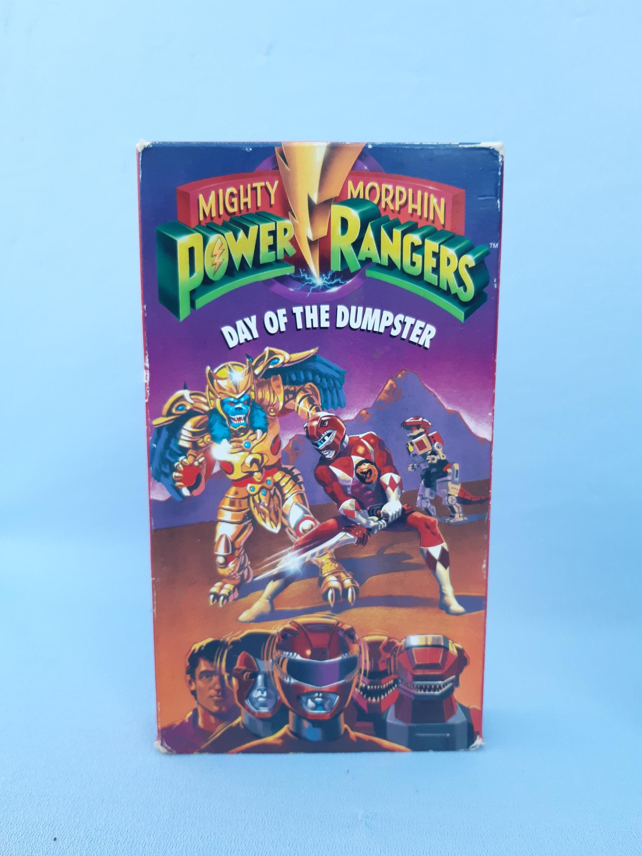 マイティ・モーフィン・パワーレンジャー VHS。ゴミ捨て場の日。第 1