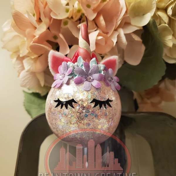 Unicornament - Unicorn Ornament - Christmas Ornament