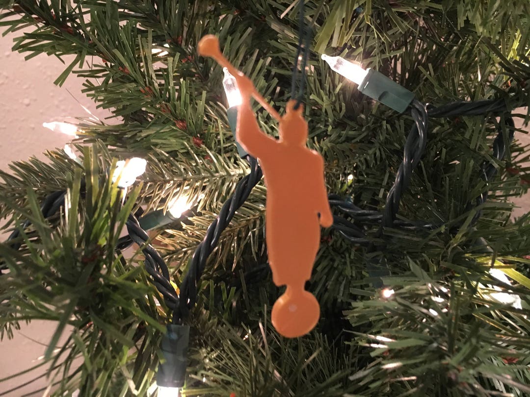 Moroni Shape Tree Ornament Plastic dull Gold/yellow 3D Etsy