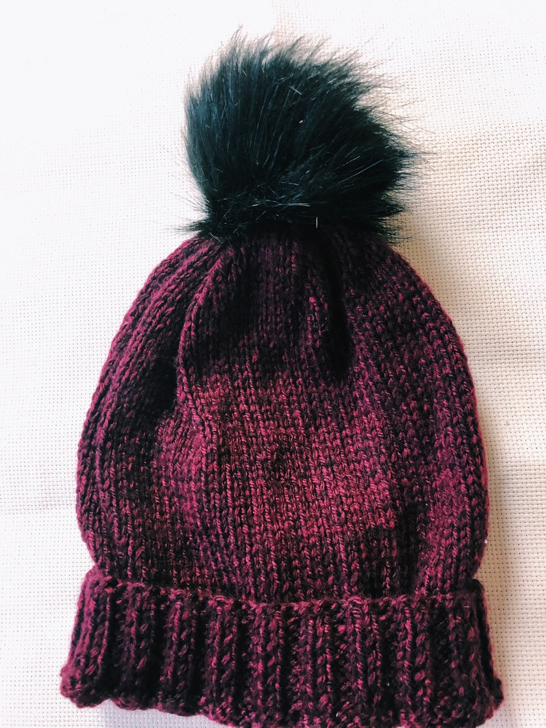 Cappello invernale da donna, lavorato a maglia, morbido