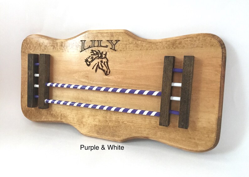 Customized Horse Show Ribbon Holder Personalized Award Etsy