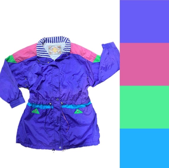 Vintage 80s windbreaker