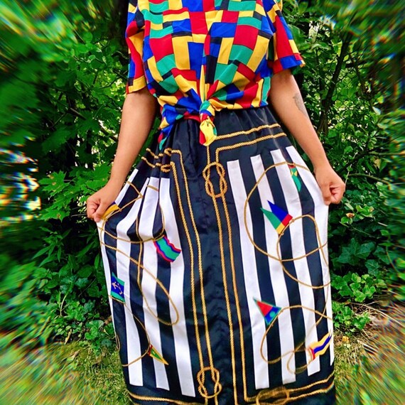 Vintage plus size skirt