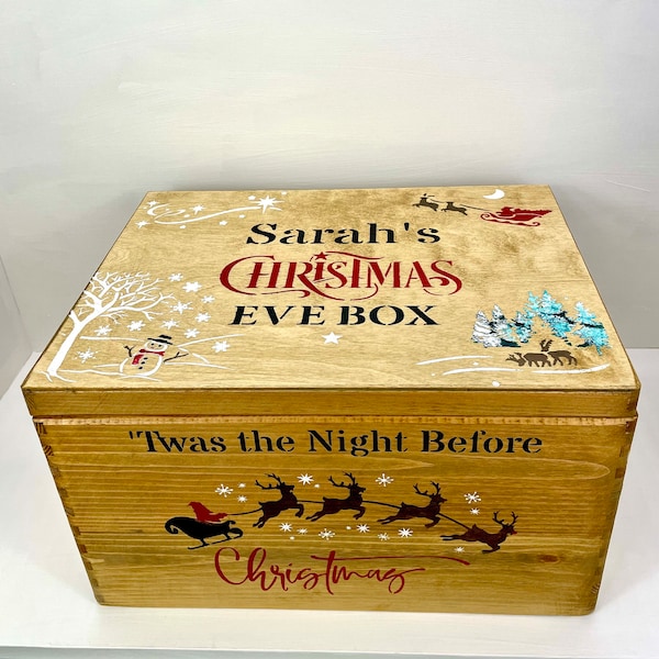 Christmas Eve Box Etsy UK