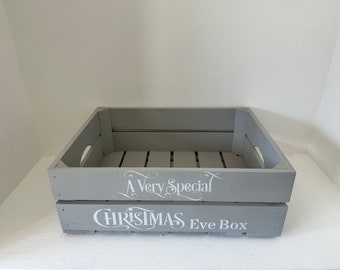 Grey Medium A very special Christmas Eve Crate