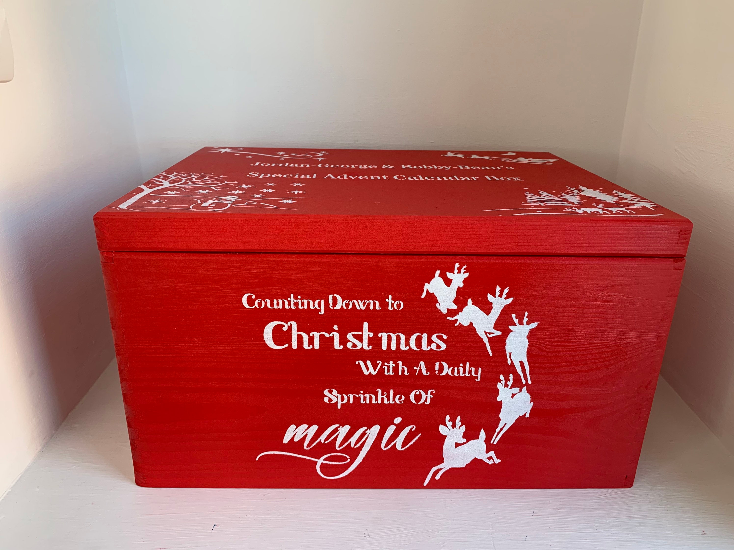 Personalised Christmas Box Christmas HamperFREE UK P&P | Etsy