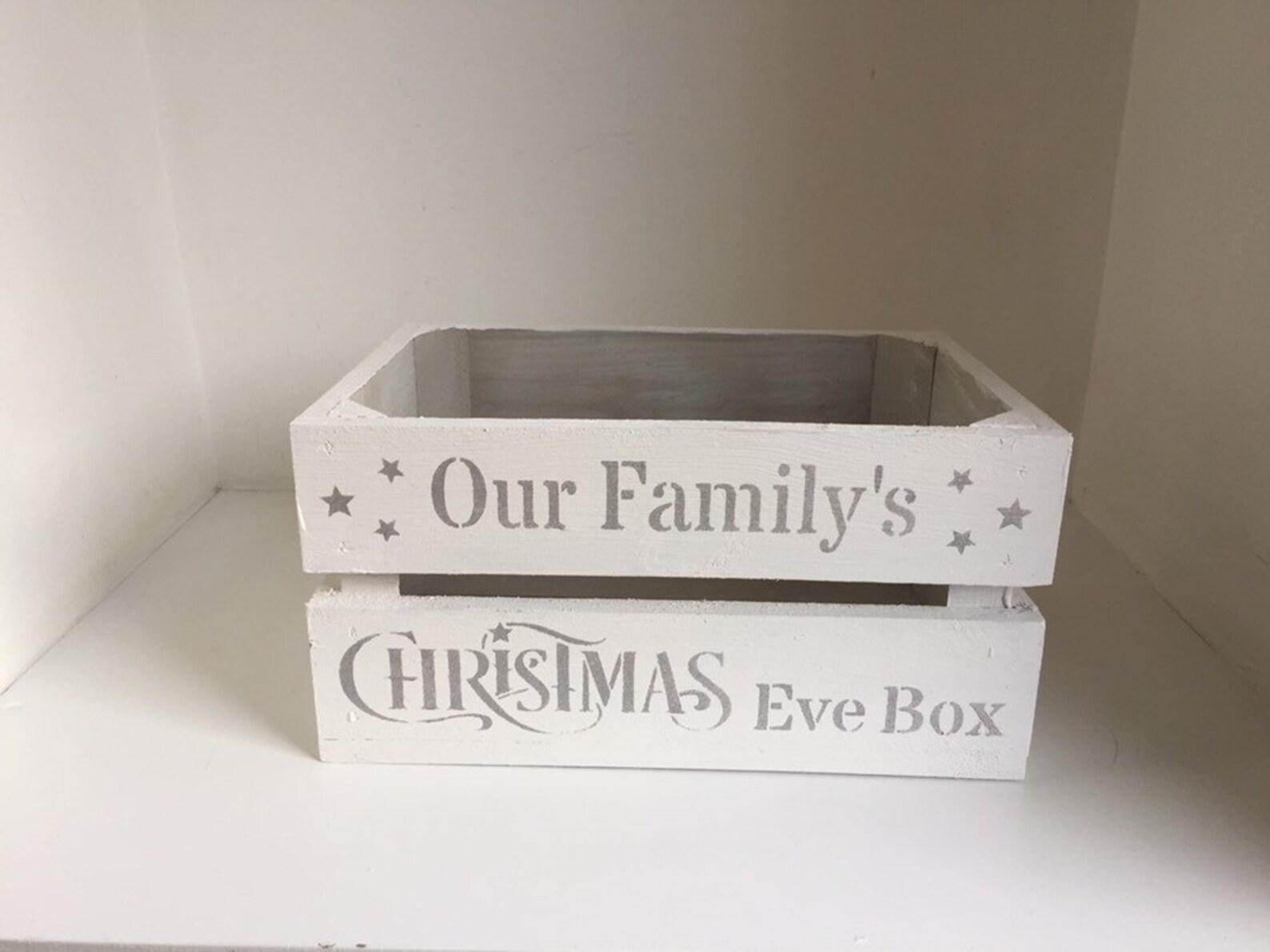 Small Christmas Eve Box Christmas Hamper crate Free UK P&P | Etsy