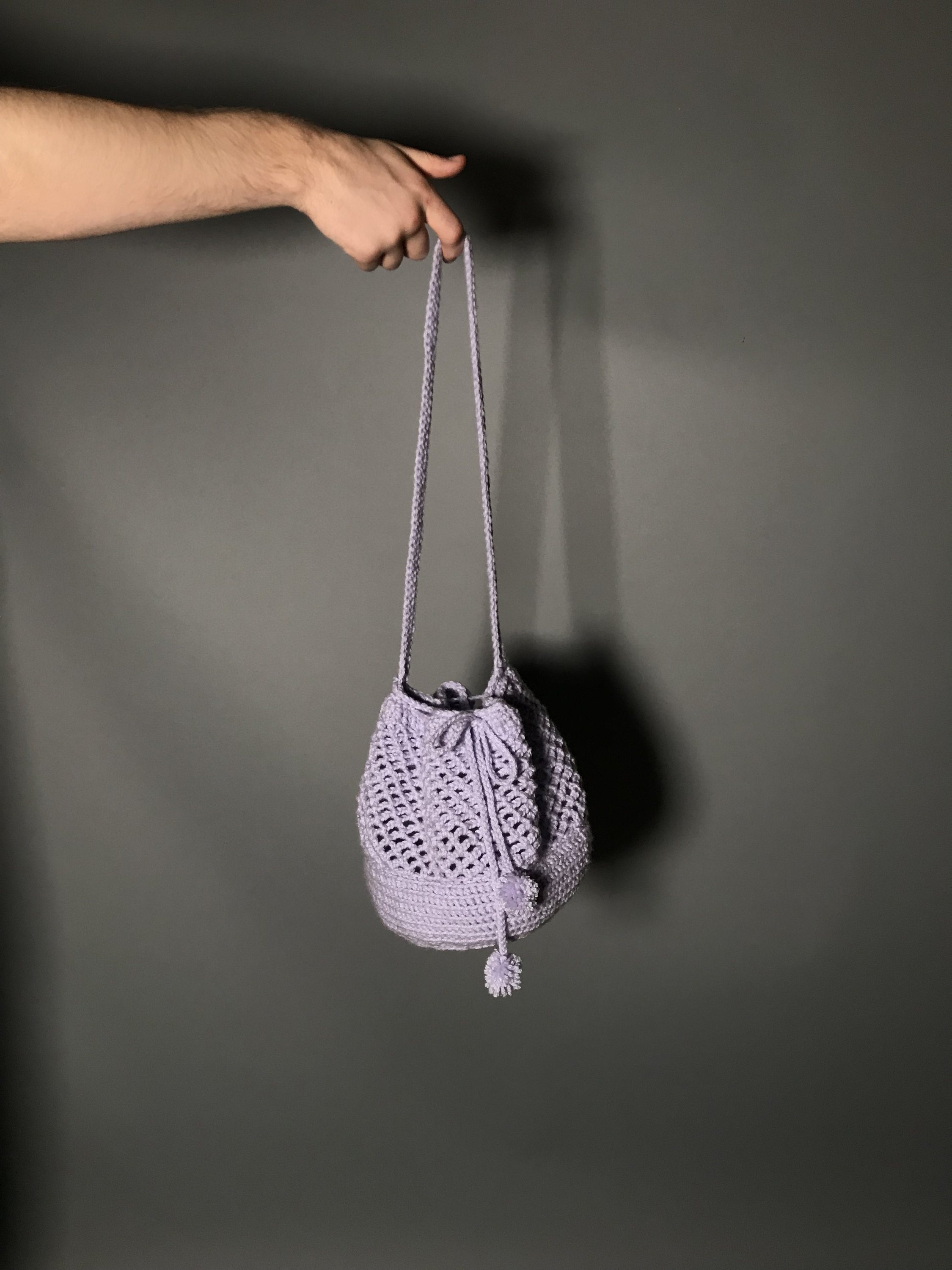 Handmade Crochet Bucket Bag Etsy
