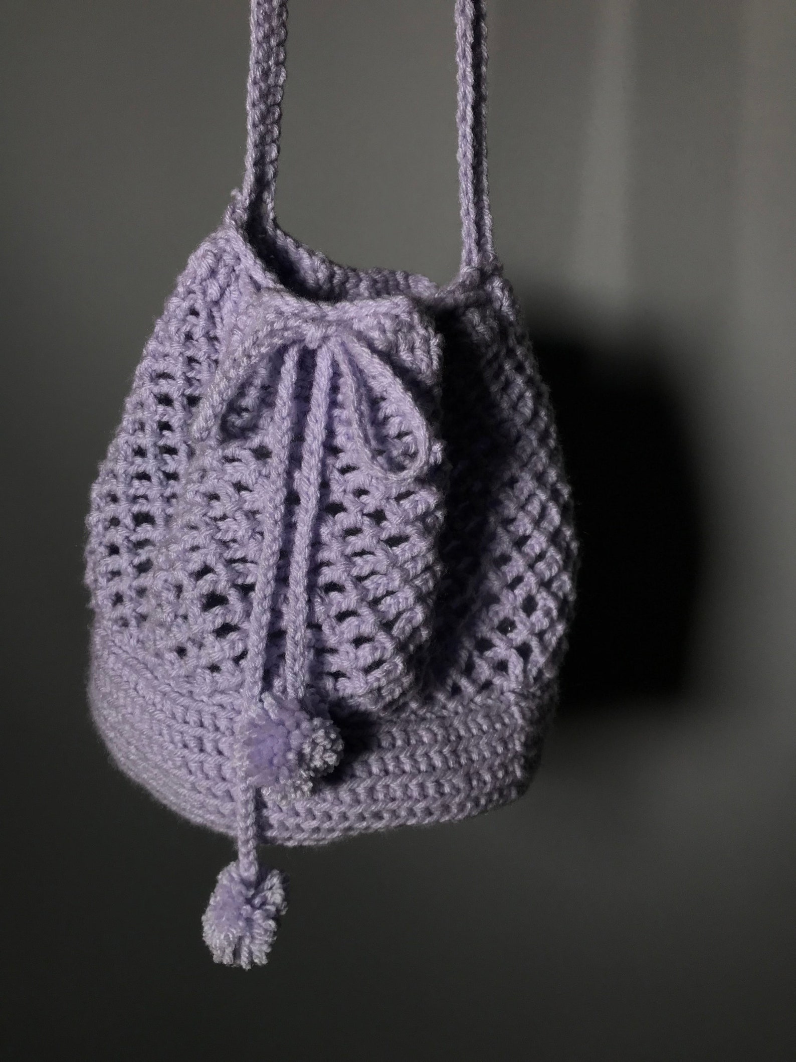 Handmade Crochet Bucket Bag Etsy