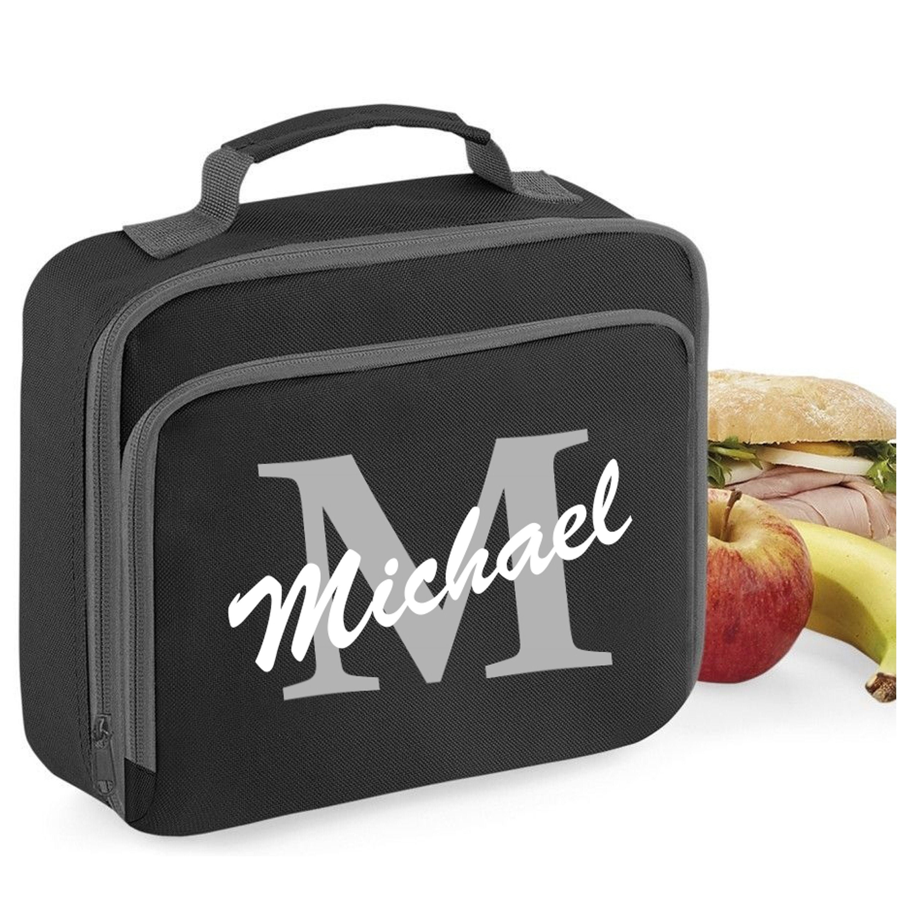 Personalised Initial Lunch Bag Boys Girls Insulated Childrens Etsy