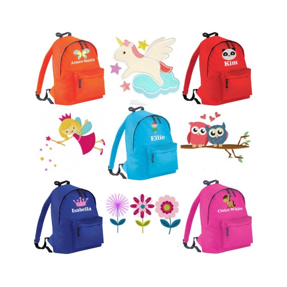 childrens personalised backpacks
