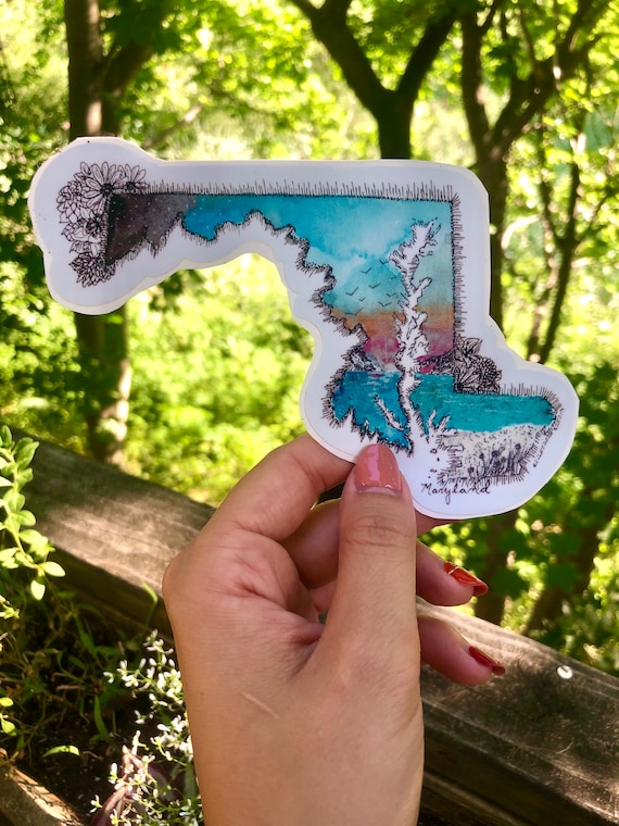 Maryland Vinyl Sticker