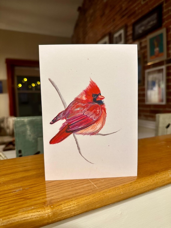 Cardinal Greeting Card