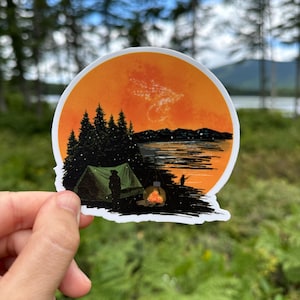 Décalcomanie en vinyle Northwoods Life