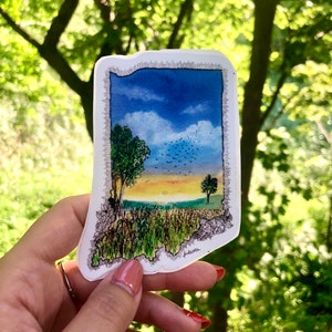 Indiana Vinyl Sticker