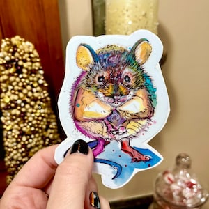 Mouse Vinyl Sticker