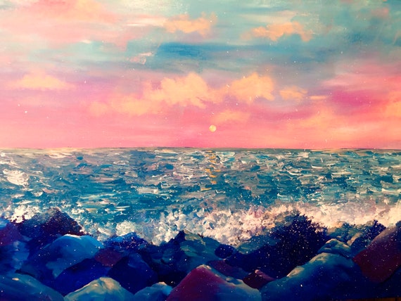 Ocean acrylic print
