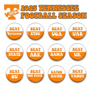 2025 TN BEAT OPPONENT Buttons