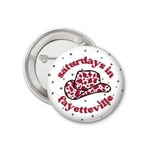 Arkansas Gameday Buttons