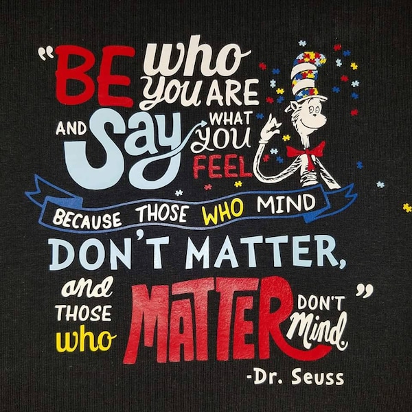 Dr. Seuss - style Autism Shirt