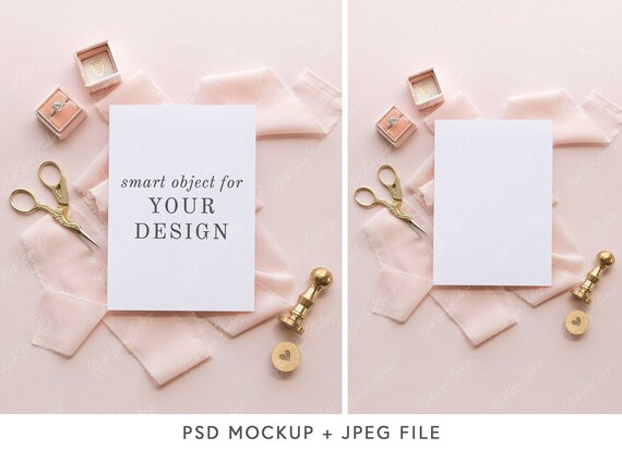 Card Mockup Wedding Mockup Styled Stock Photography Card Mockup Wedding Mockup Styled Stock Photography