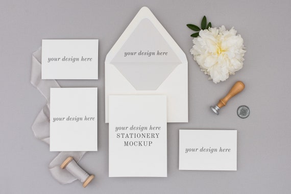 Stationery Mockup Wedding Invitation Mockup Wedding Mockup
