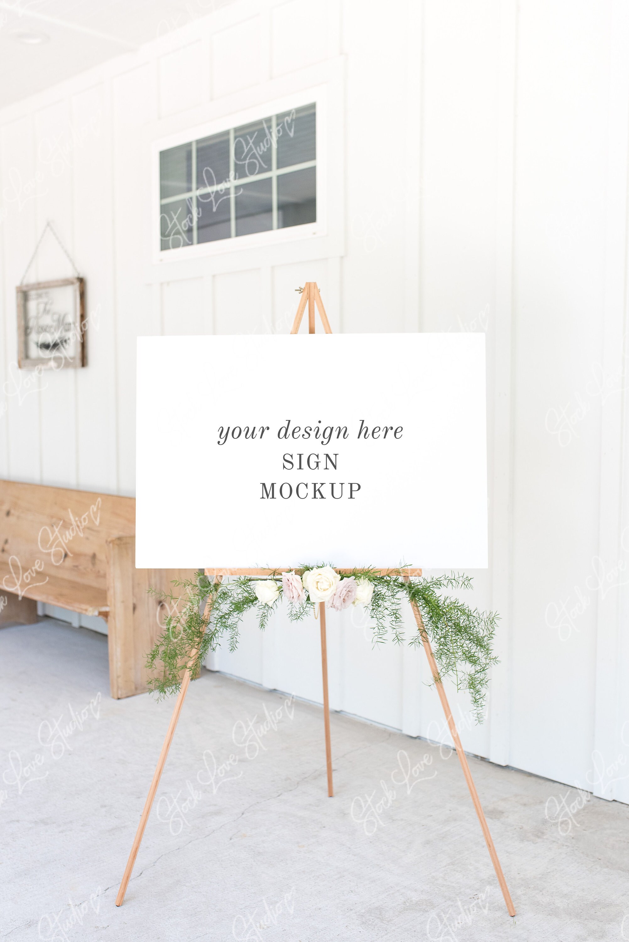 Easel Sign Mockup Easel Mockup Wedding Sign Mockup Sign Etsy Australia