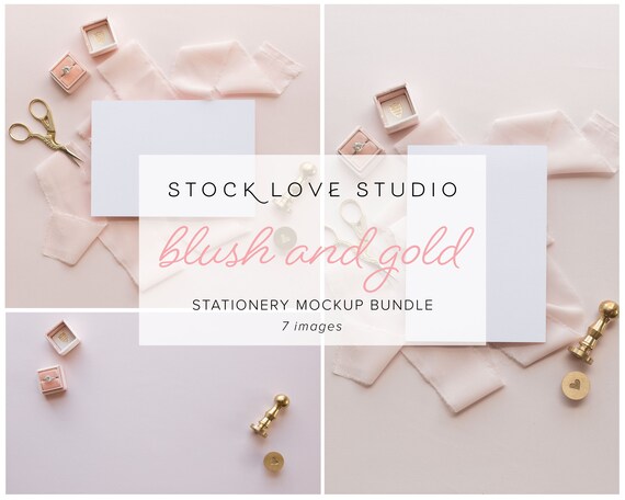 Download Stationery Mockup Bundle Invitation Mockup Card Mockup Etsy PSD Mockup Templates