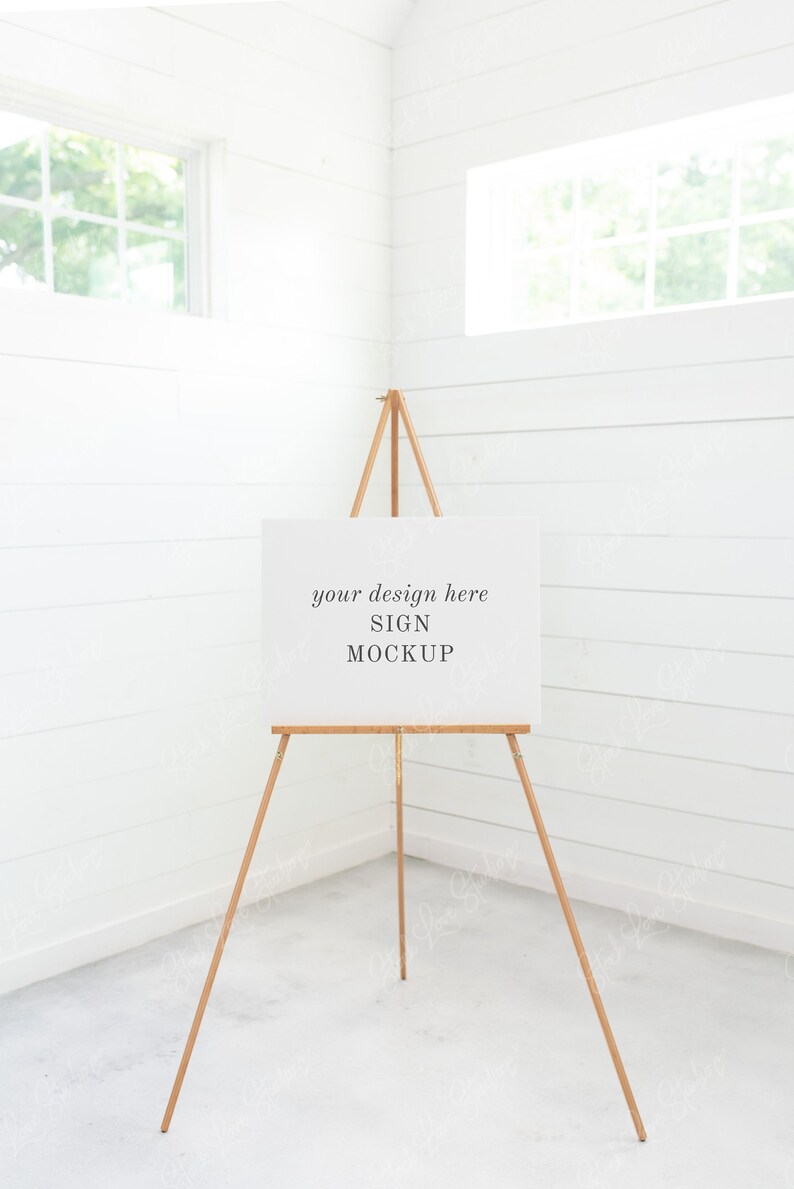 Download Seating Chart Mockup Wedding Sign Mockup Easel Mockup Etsy