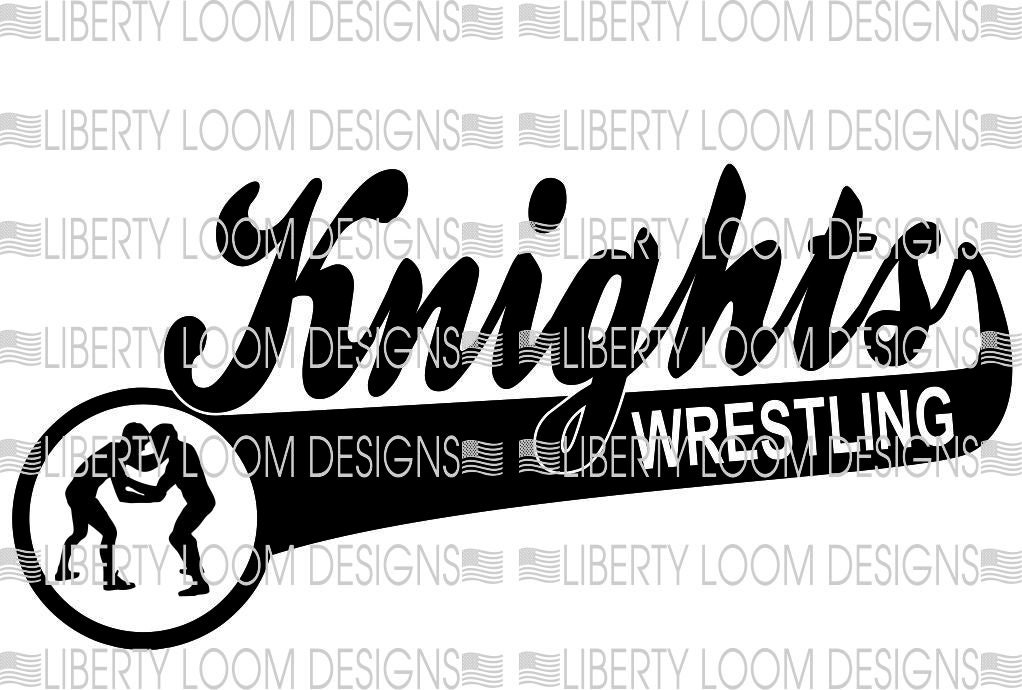 Knights Wrestling With Tail Etsy