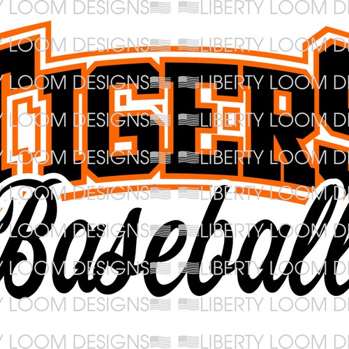 Tigers Baseball Svg Tiger Baseball Svg Tiger Svg Tigers Etsy