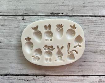 Easter Bunny Silicone Mold