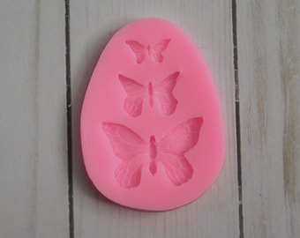 3 pc. Butterfly Silicone Mold