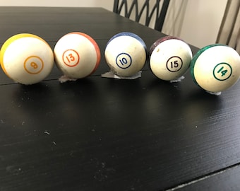 ビリヤード球 PATIKIL 57.2mm #8 ボール ビリヤード交換用ボール ビリヤード台