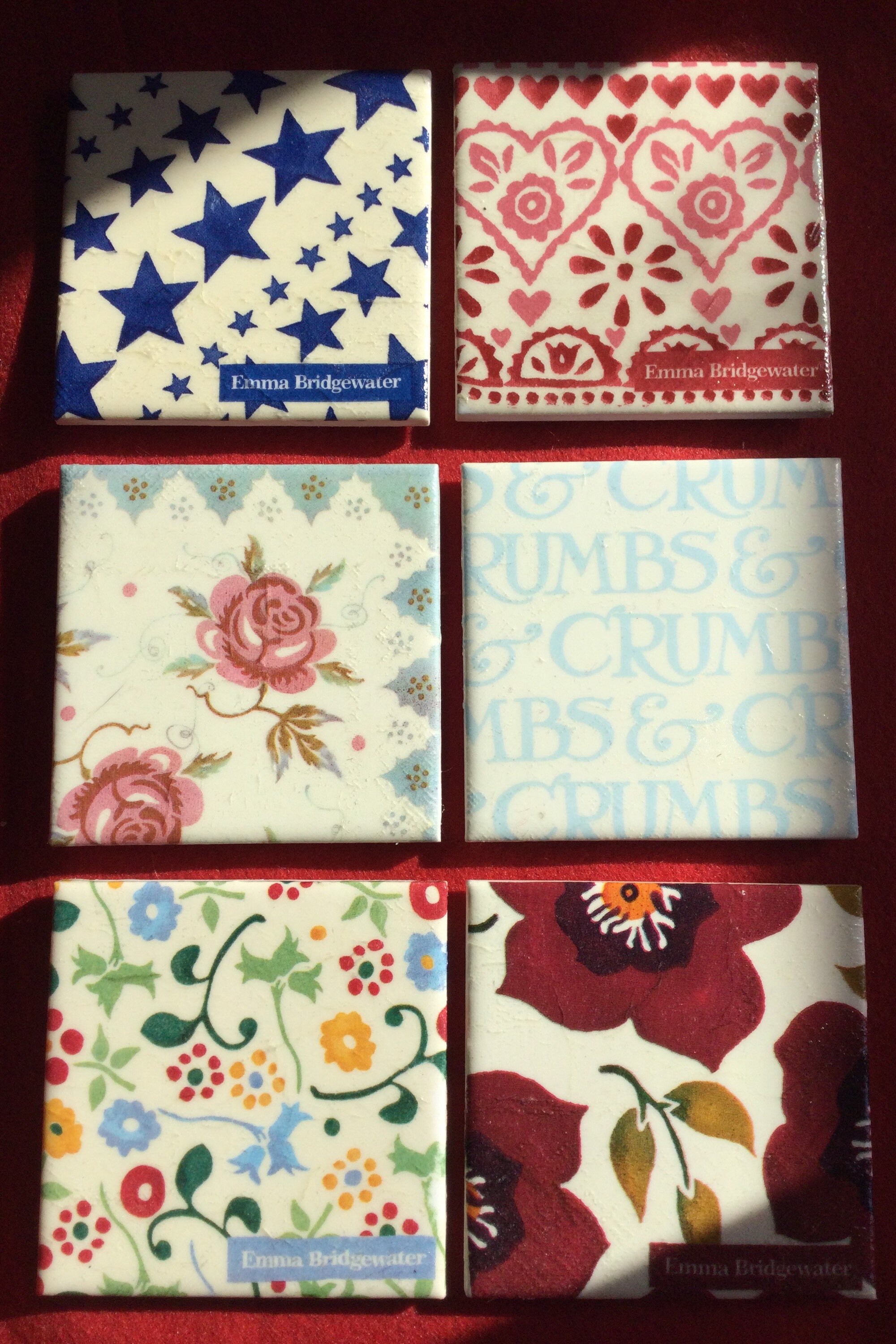 Emma Bridgewater Decoupage Ceramic Coasters Etsy