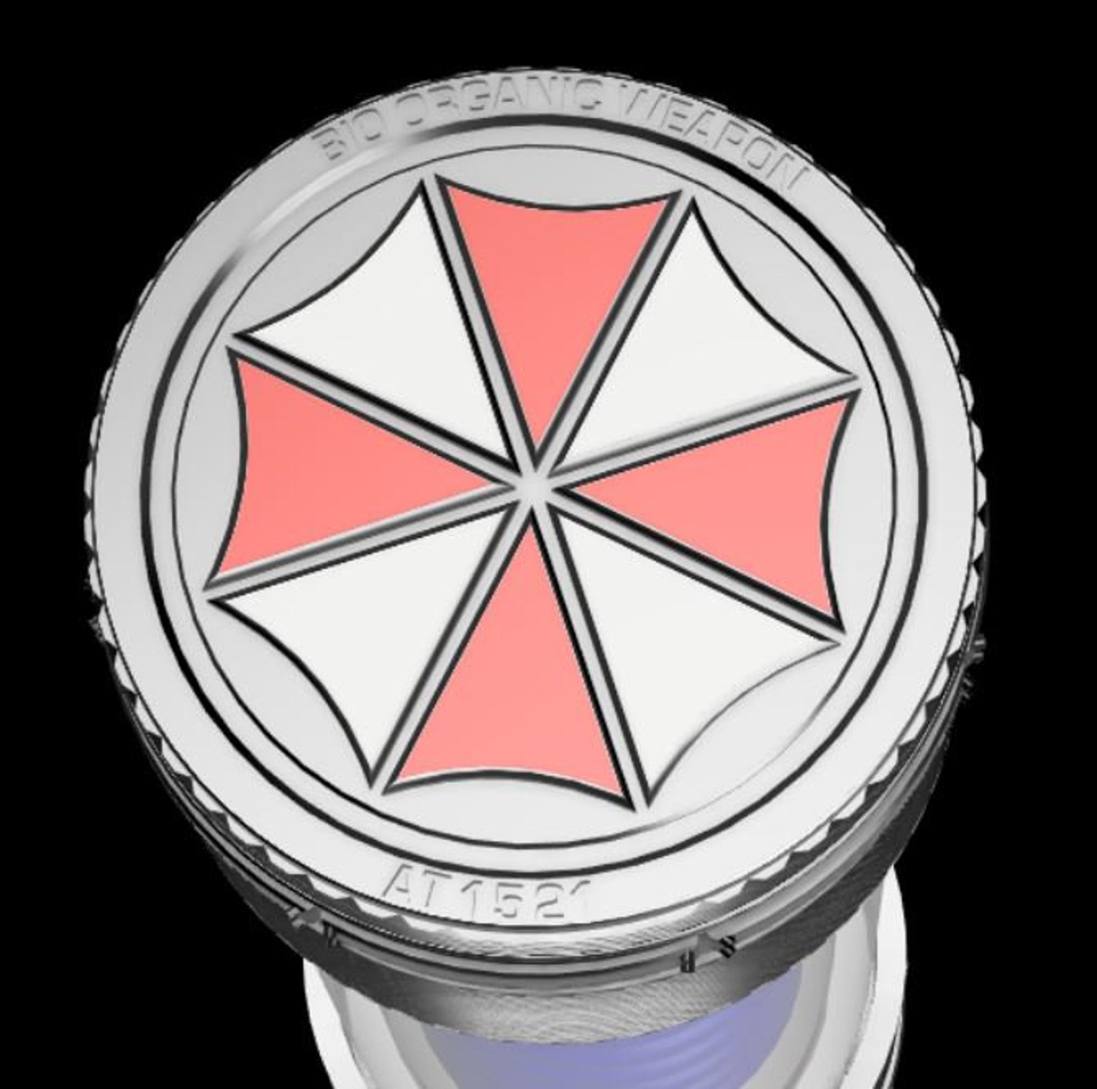 3D Model / Tvirus / Resident Evil / Printable File / STL / Not a Physical Product / Umbrella