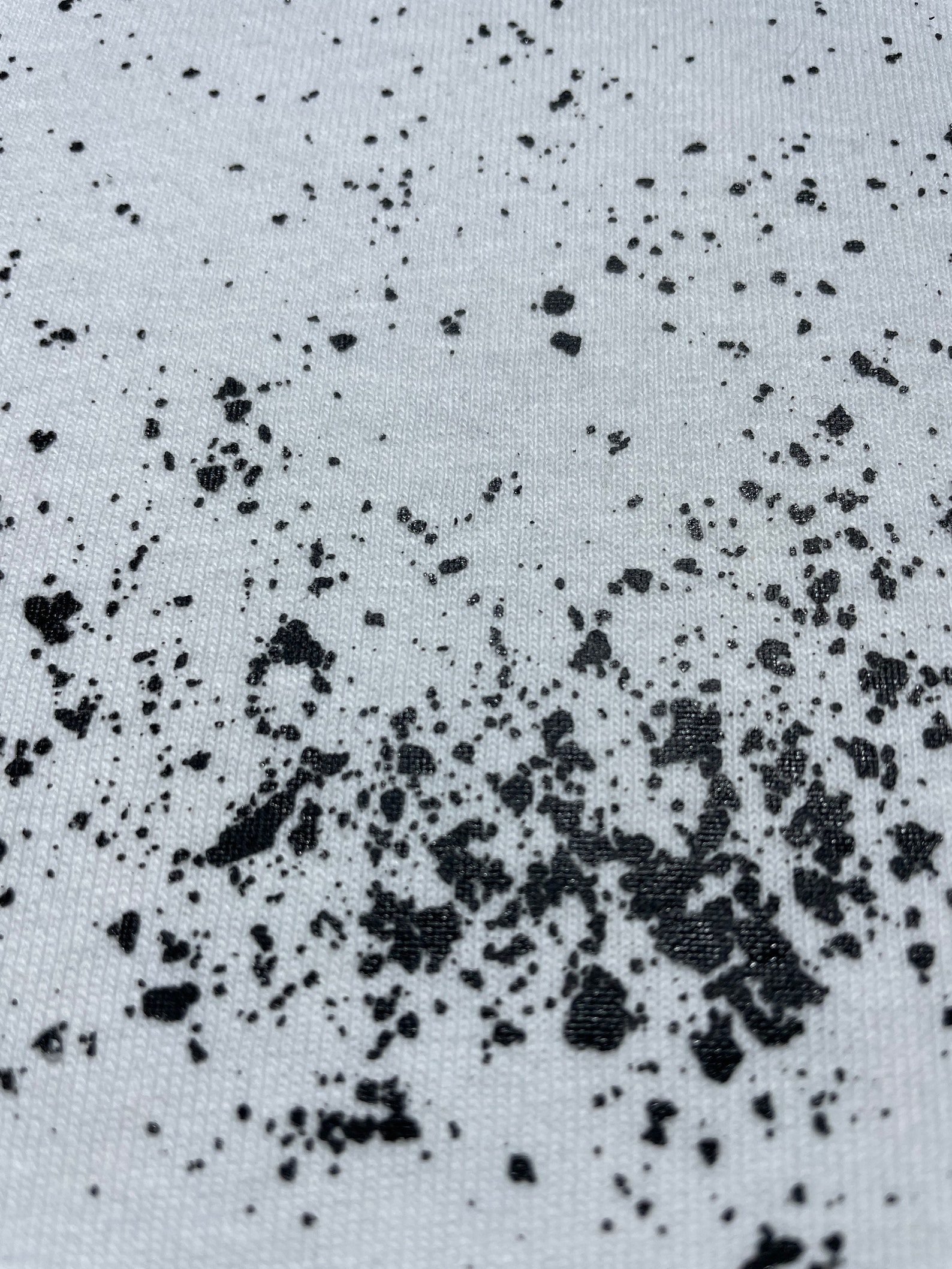 screen print confetti shirt