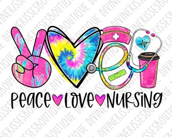 Peace Love Camp Sublimation Print Ready to Transfer