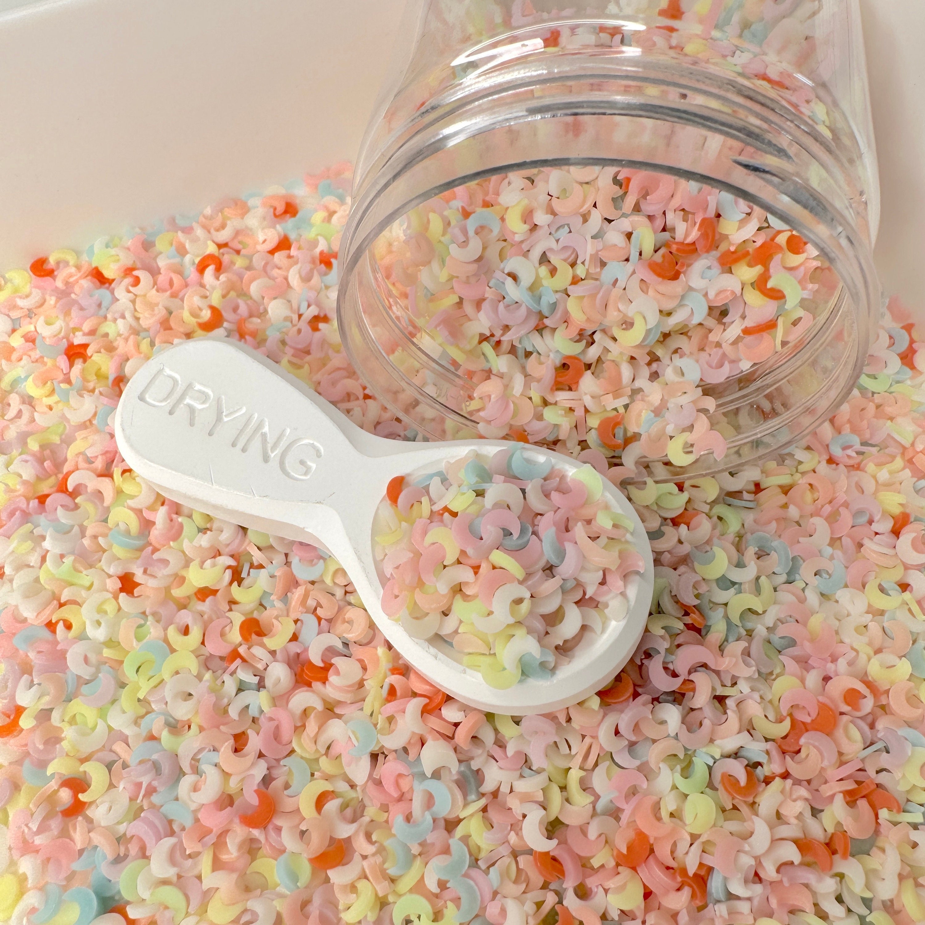 5MM Mixed Stars Polymer Clay Sprinkle Slice (NOT EDIBLE) D12-08