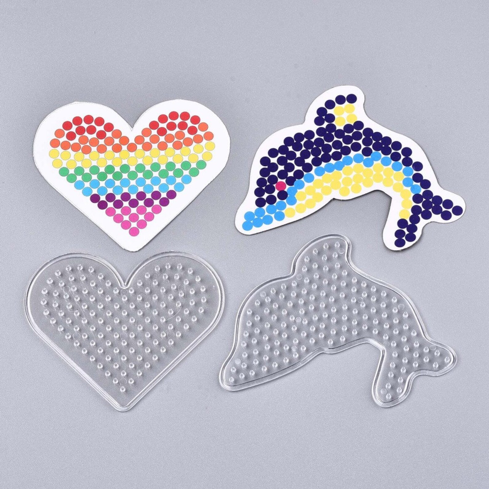 24 Color Cute Keychain Fuse Bead Kit Melty Bead for DIY Etsy