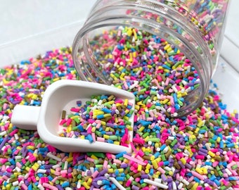FAKE, Mixed Color Polymer Clay Sprinkle Mix (NOT EDIBLE) D11-36