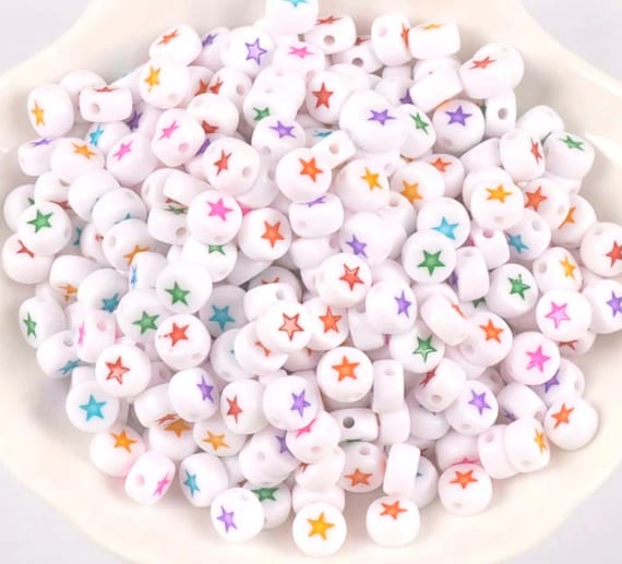 Flat acrylic beads new arrivals
