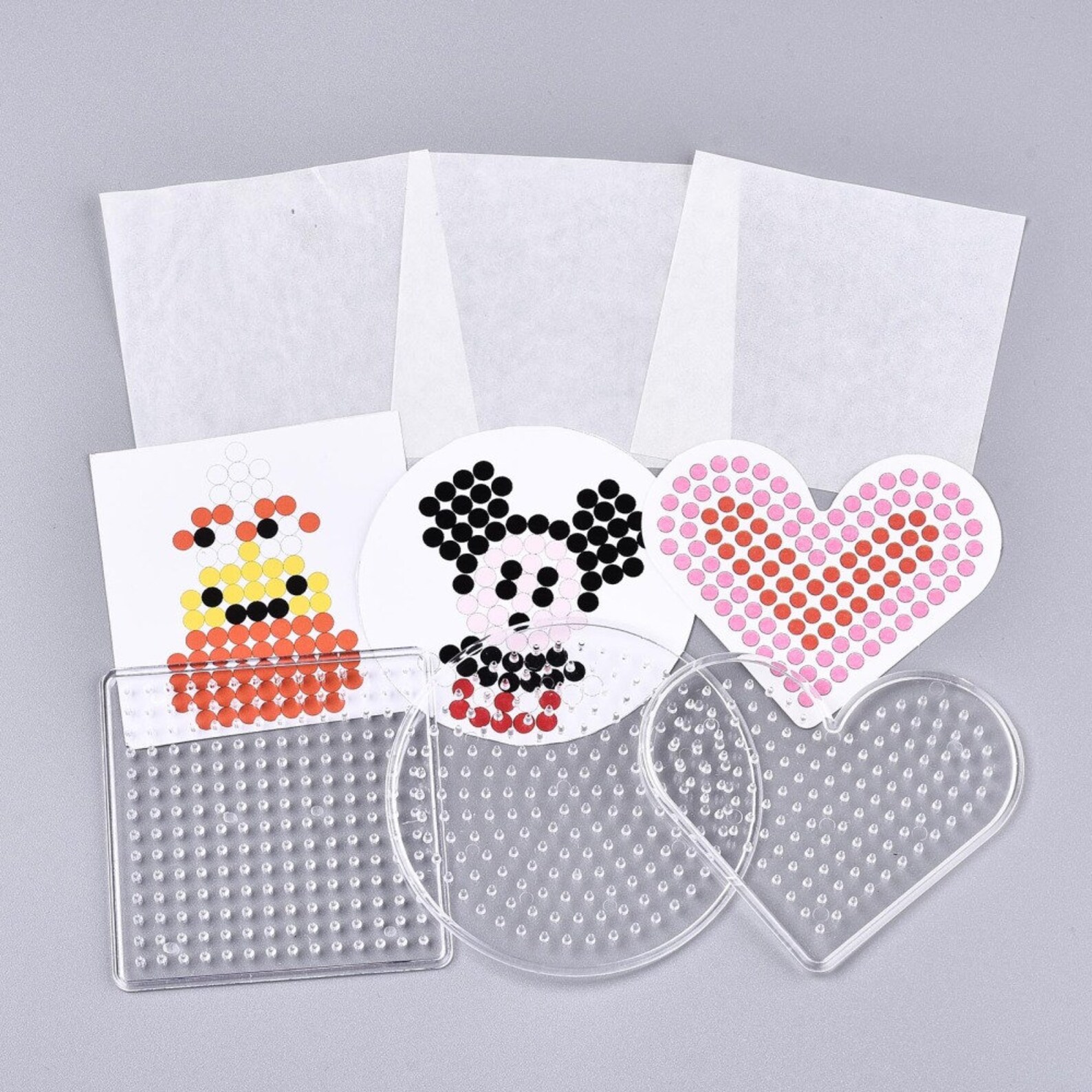 12 Color Cute Keychain Fuse Bead Kit Melty Bead for DIY Etsy