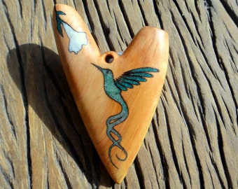 Emerald Inlay HummingBird Kuripe Self Applicator