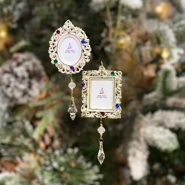 Jeweled Photo Frame Etsy