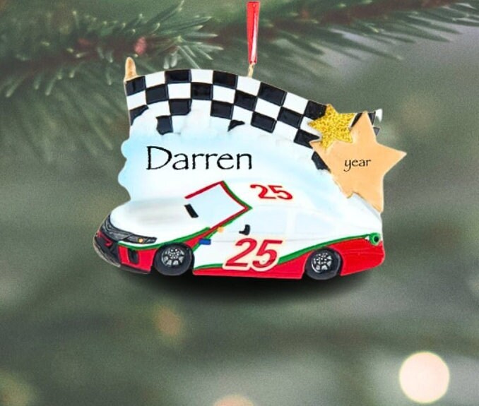 Race Car Ornament 